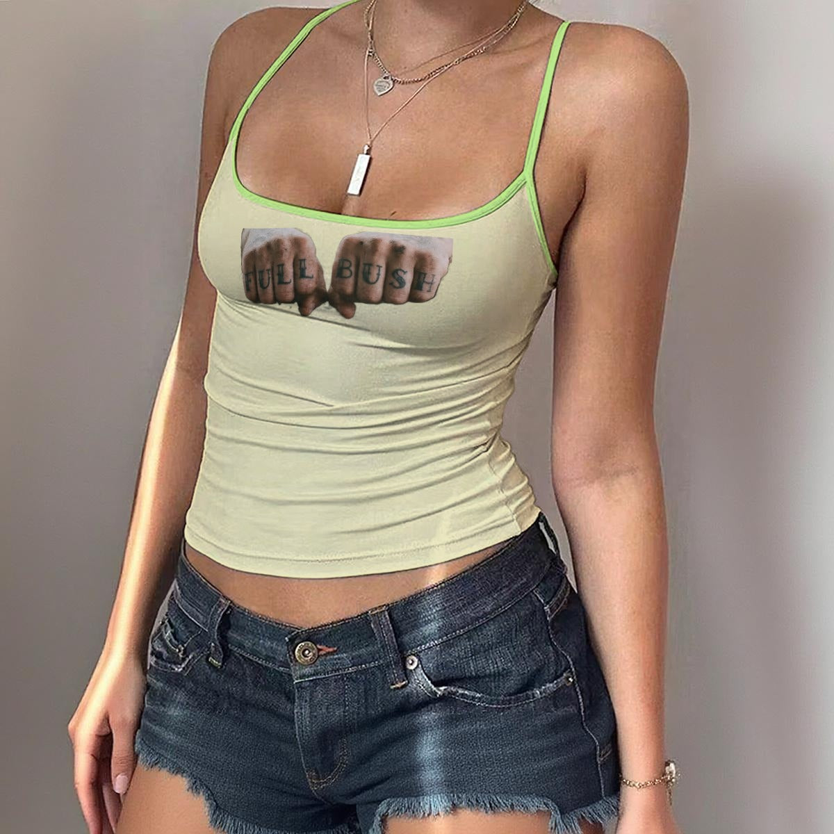 FULL BUSH — Spaghetti Strap Tank