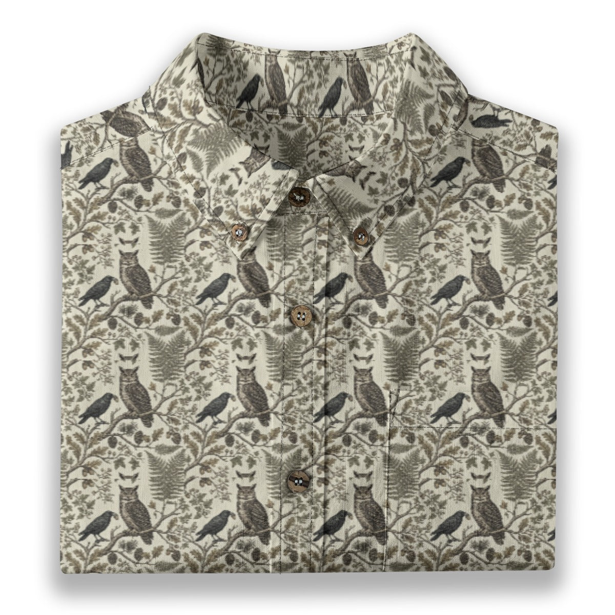 Owls & Crows Vintage Button-Down