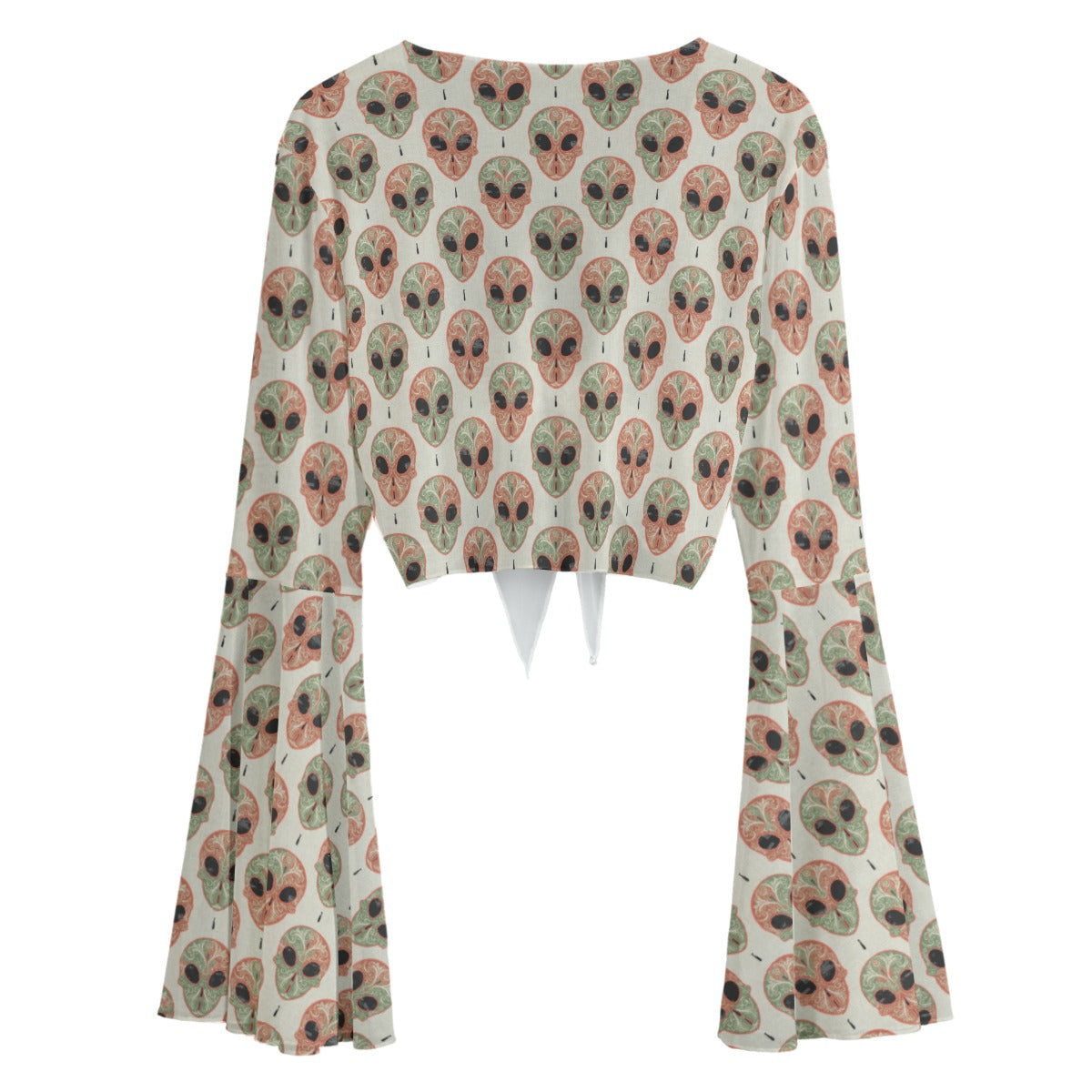 Alien Tie-Front Blouse