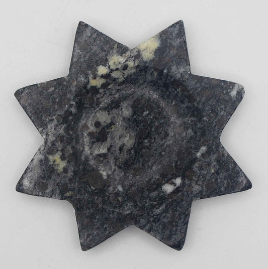Galaxy Jasper Sun Dish – Grounded Cosmic Energy & Celestial Crystal Decor